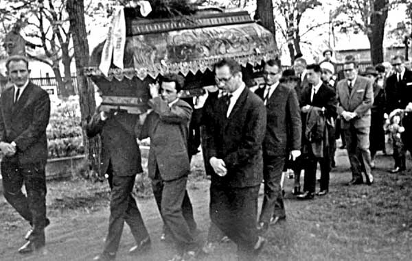 [Janusz Chmielowski, Pogrzeb w Katowicach]