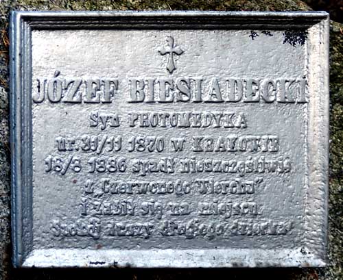[tablica Jzka Biesiadeckiego]
