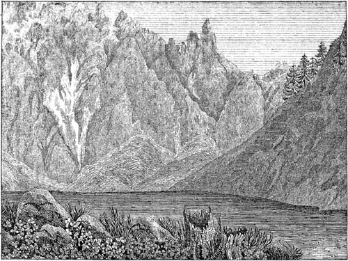 [Morskie Oko w Tatrach w obwodzie sandeckim]