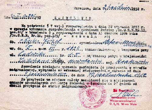[przepustka]