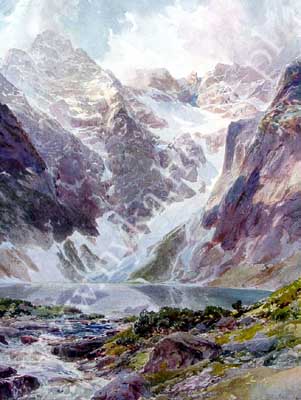 [Edward T. Compton - Czarny Staw i Niznie Rysy]