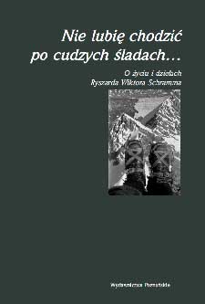 Nie lubie chodzic po cudzych sladach